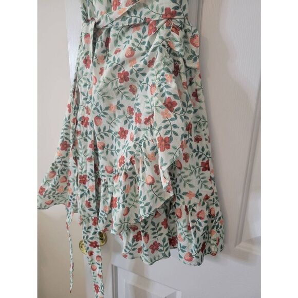 Draper James Reba Wrap Dress Size 4 Strawberry NWOT - Picture 8 of 9